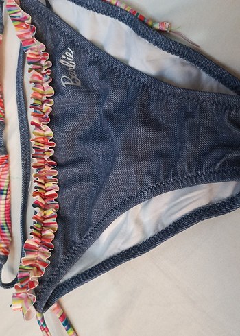 8 Yaş Beden Renkli Bohem Kız Bikini Takımı 8/9 yaş