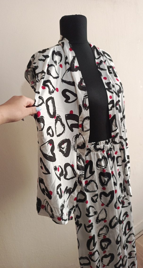 Salaş Kesim, V Yakalı Uzun Elbise - Görsel 2