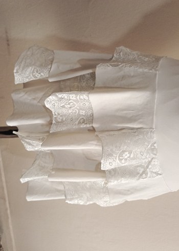 dantel detaylı nikah elbisesi - Görsel 6