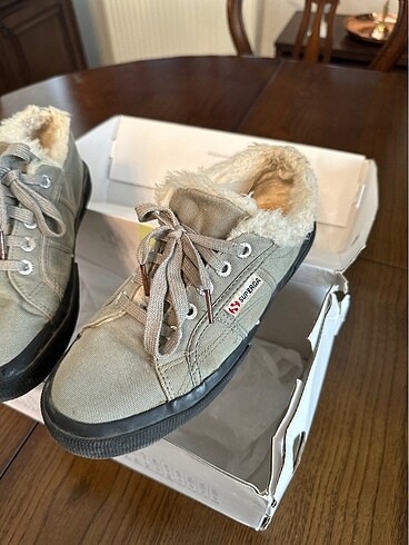 Superga Superga Tüylü Ayakkabı 38 Numara