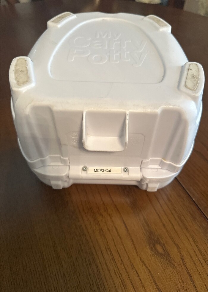 My Carry Potty Kedili Taşınabilir Tuvalet Seyyar Tuvalet - Görsel 5