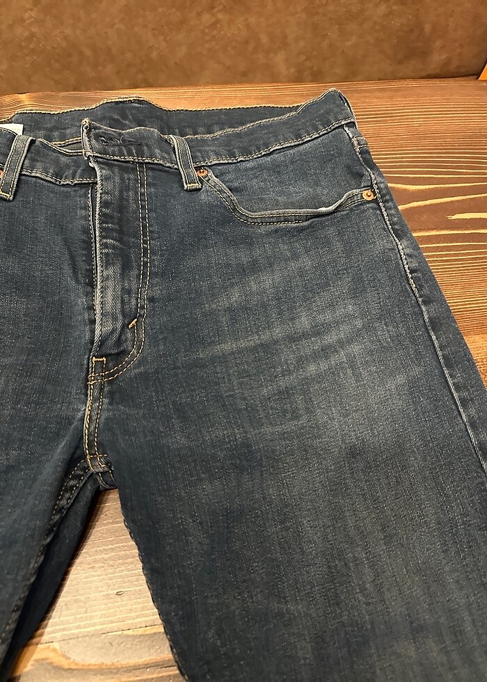 Levis 512 34/34 Jean Kot Pantolon - Görsel 3