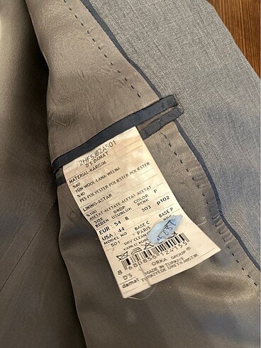 Ds Damat 54 Beden 8 Drop Takım Elbise - Görsel 3