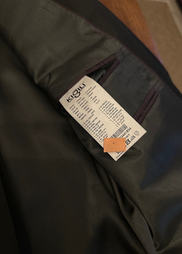 Kiğılı Takım Elbise 54 Beden 8 Drop Yeni Gibi - Görsel 4