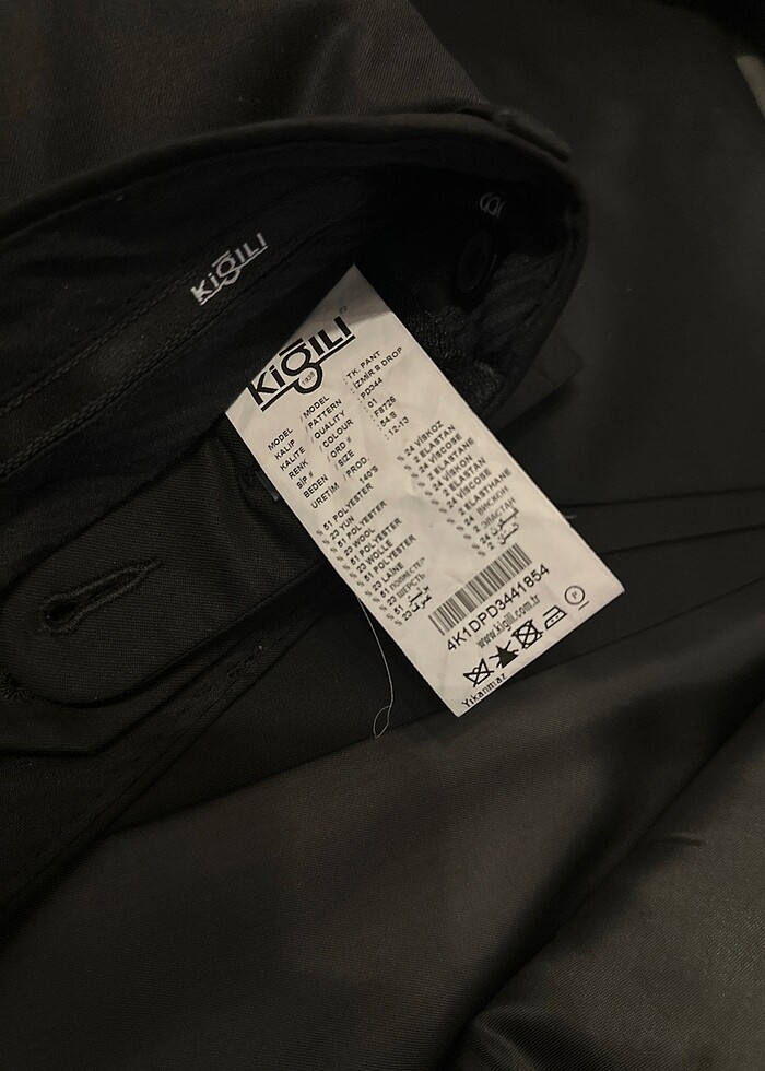 Kiğılı Takım Elbise 54 Beden 8 Drop Yeni Gibi - Görsel 5