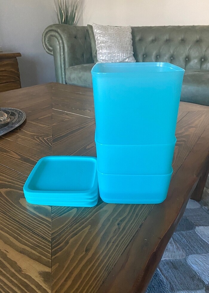 Tupperware Kübik 3?lü Set - Görsel 3