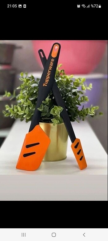 Tupperware Silikon Spatula 2?li