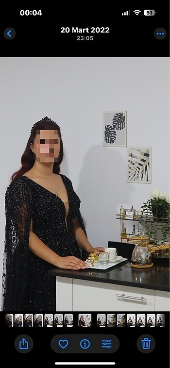 42 Beden Nişan elbisesi