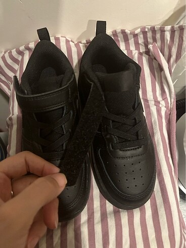 27 Beden siyah Renk Nike Court Low Spor Ayakkabı