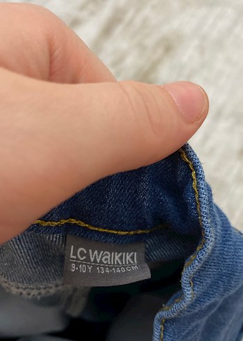 9 Yaş Beden lacivert Renk Erkek çocuk kot pantolon