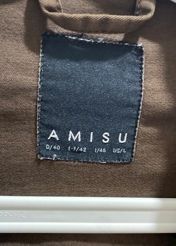 Düğmeli Kahverengi Süet Midi Kadın Ceket - Görsel 3