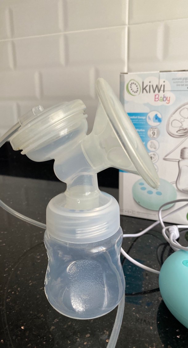 Turkuaz Renkli Elektrikli Göğüs Pompası - Görsel 2