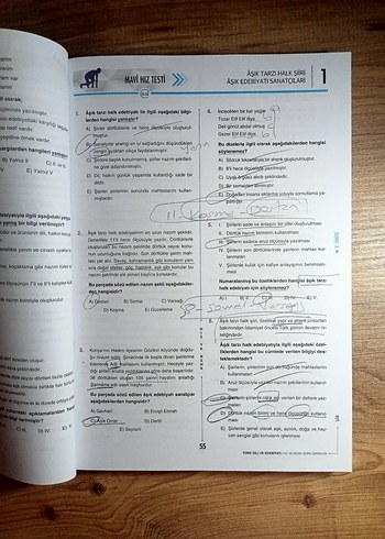 AYT Türk Dili ve Edebiyatı Soru Bankası