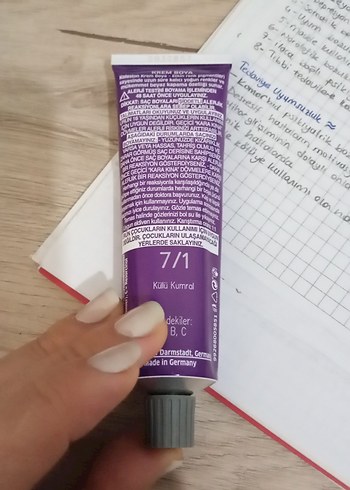 Wella Koleston Krem Saç Boyası 50 ml 7.1 küllü kumral - Görsel 2