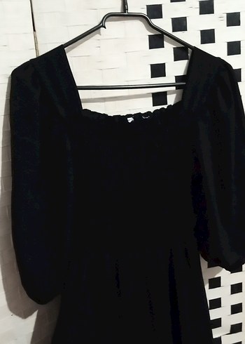 Uzun Siyah tulum - Görsel 4