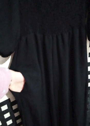 Uzun Siyah tulum - Görsel 2