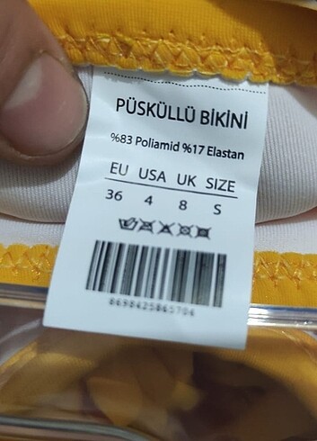 38 Beden 36 ve 38 kalmıştır