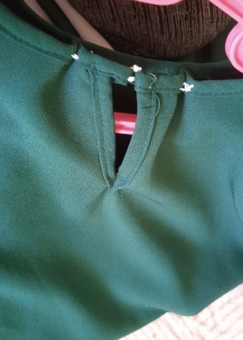 Yeşil Kadın Salaş Eşofman Takımı - Görsel 5