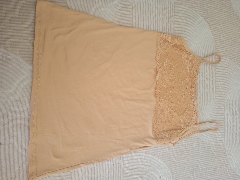 Beyaz Düz Kız Çocuk Atlet - Görsel 2