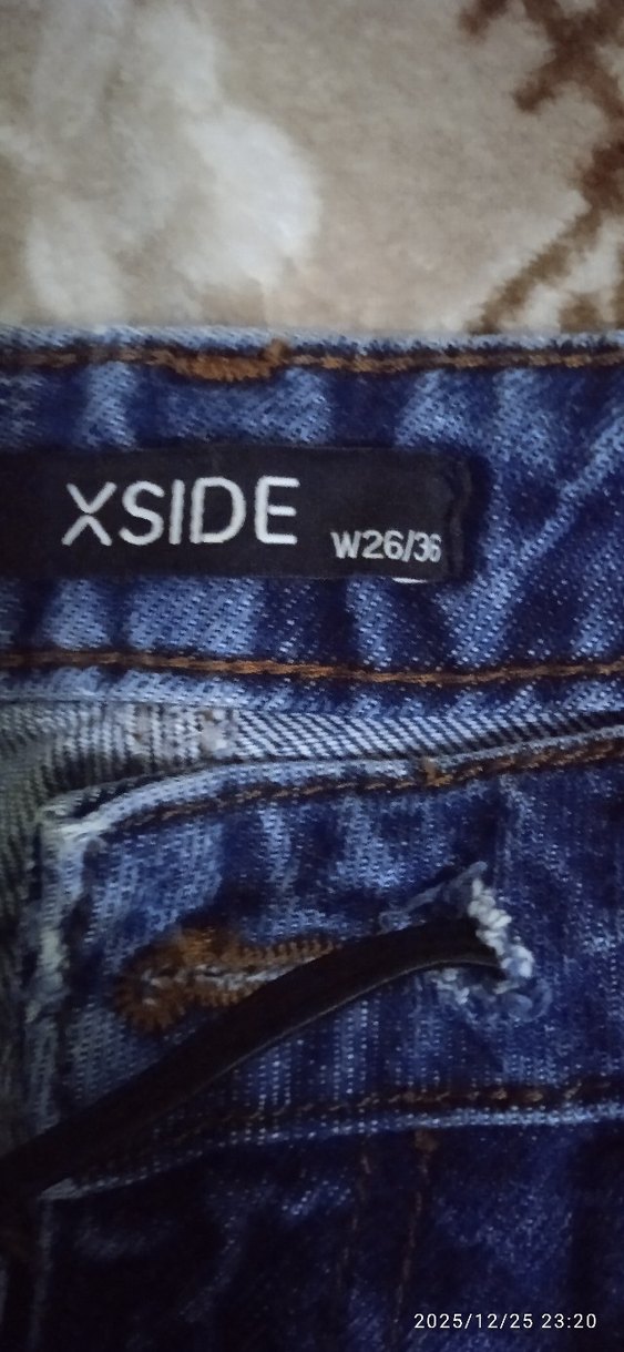 Gri Bol Kesim Kadın Denim Pantolon - Görsel 2