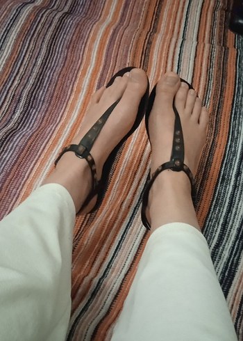 Kahverengi Bağlamalı Bohem Stiletto Topuklu Sandalet - Görsel 3