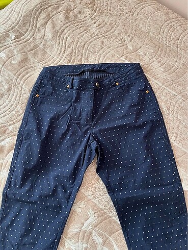 puantiyeli pantalon