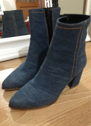 oxxo Kot Botlar / Denim Booties