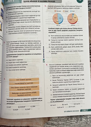 Beden Renk Dinamik Metotlar AYT Sosyal Bilimler Soru Bankası
