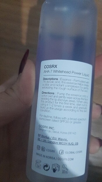 Diğer Cosrx
