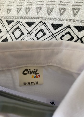 Beyaz Kısa Kollu Papyonlu Gömlek - Görsel 3