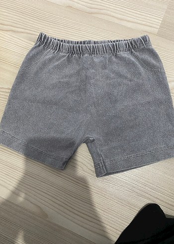 Gri Erkek Çocuk Denim Şort - Görsel 2
