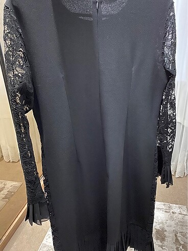 38 Beden Siyah mini elbise