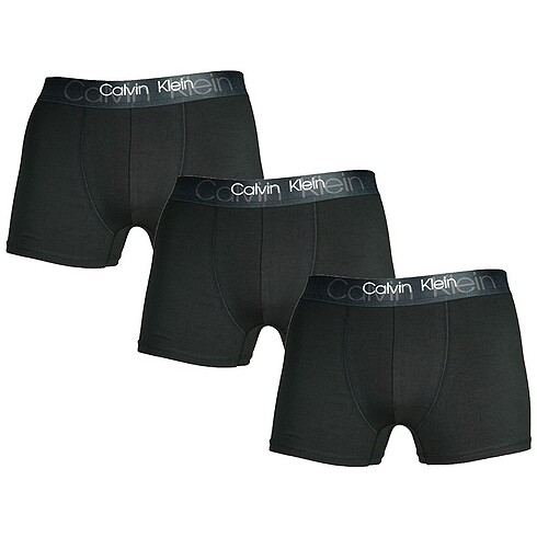 Calvin Klein 3lü Erkek Boxer