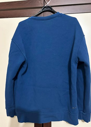 m Beden mavi Renk Mavi Erkek Oversize Sweatshirt