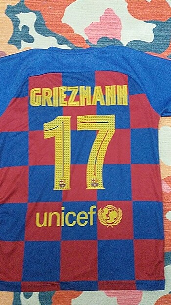 s Beden mavi Renk Barça futbol forması