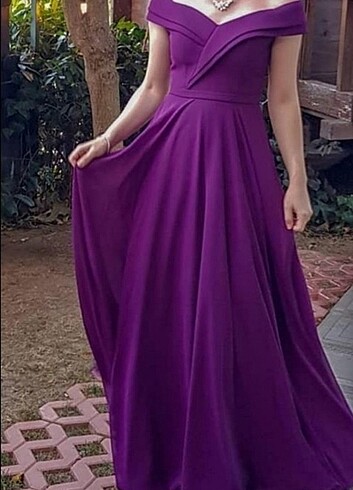 Zara Şifon uzun abiye elbise