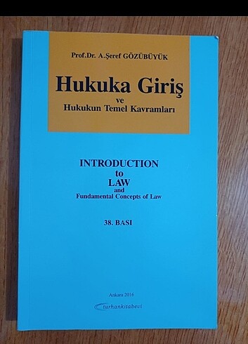 Hukuka giriş