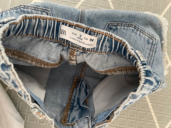 24-36 Ay Beden Zara şort