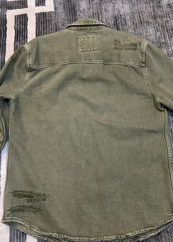 Erkek zara gömlek ceket - Görsel 4