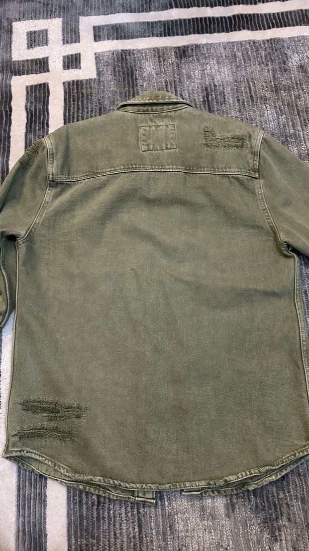 Erkek zara gömlek ceket - Görsel 4