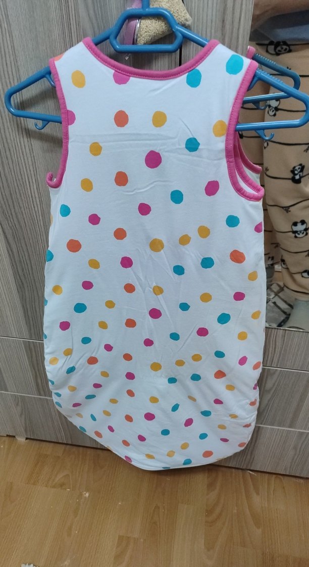 Çok Renkli Baskılı Bebek Uyku Tulumu - Görsel 3