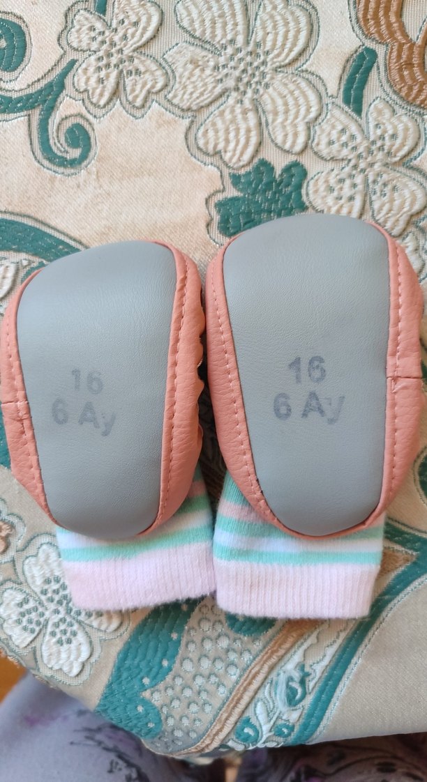 Kızlar için örgü, bağlama desenli sıcak terlik - Görsel 3