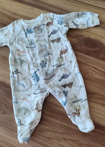 HelloBaby Bebek Erkek Baskılı Uzun Kollu Tulum
