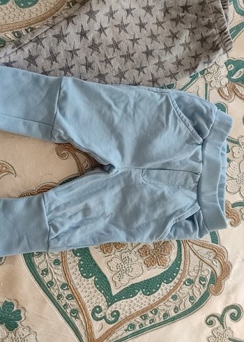 Civil Gri Örme Erkek Çocuk Bol Kesim Pantolon