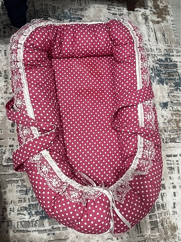 Bebek emzirme yastığı ve baybnest takım yastıklı - Görsel 3