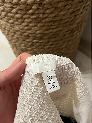 s Beden H&M midi straplez elbise
