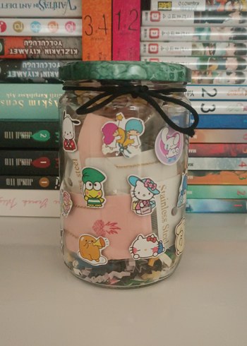 Pastel Pembe  Takı Kavanozu - Görsel 3