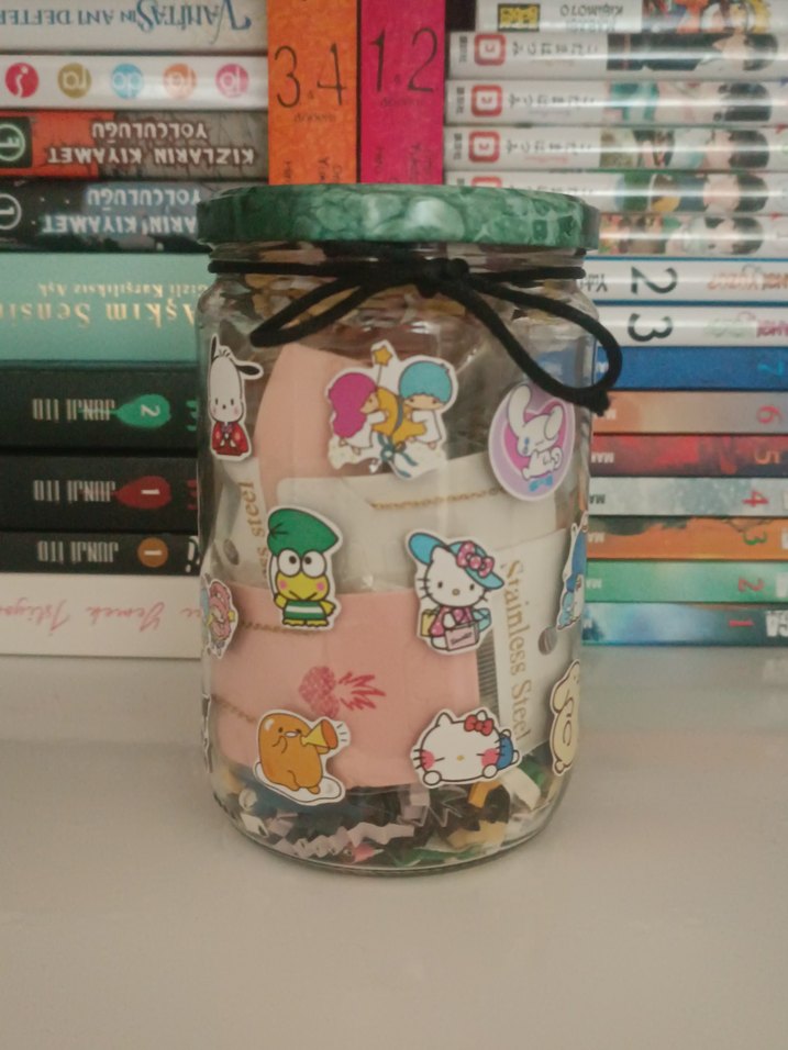 Pastel Pembe  Takı Kavanozu - Görsel 3