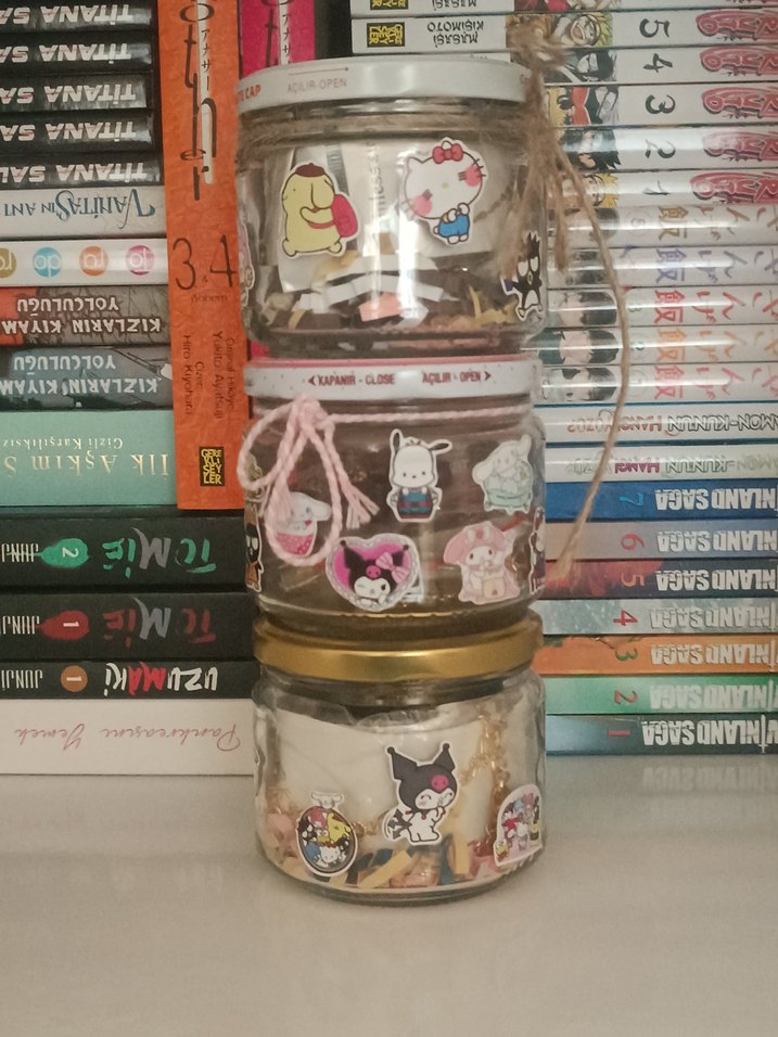 çeşitli takı kavanozları - Görsel 5