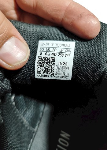 Erkek Siyah Adidas Koşu ve Spor Ayakkabısı - Görsel 8